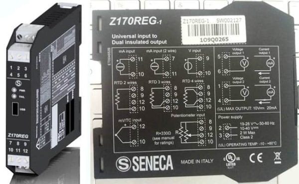 bộ chia tín hiệu 4-20ma z170reg seneca