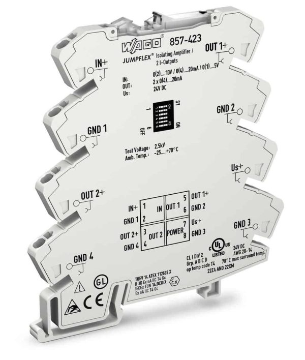Bộ chia tín hiệu 4-20ma Wago 857-423