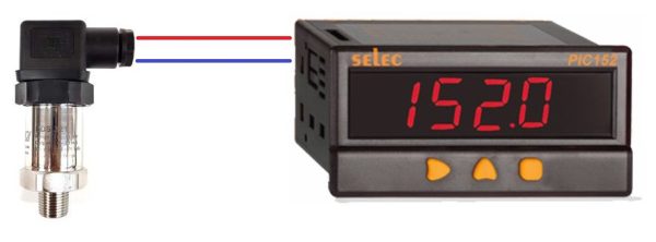 Công tắc áp suất điện tử hiển thị rời