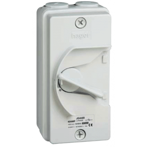 Cầu dao cách ly isolator hager